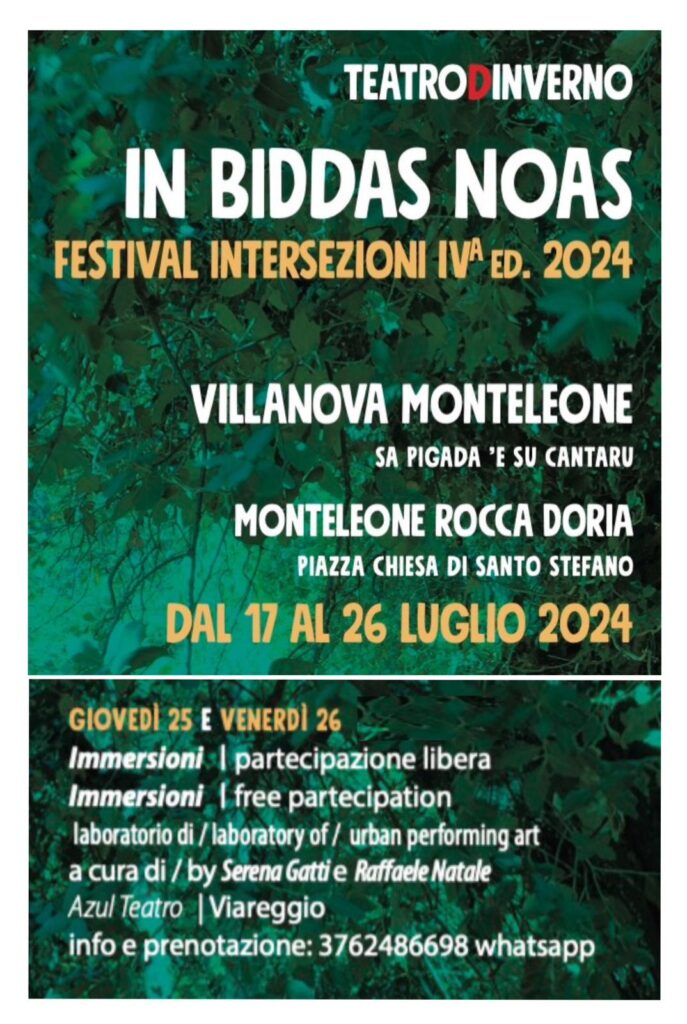 Appuntamenti, eventi, spettacoli Estate 2024 Alghero - Villanova Monteleone